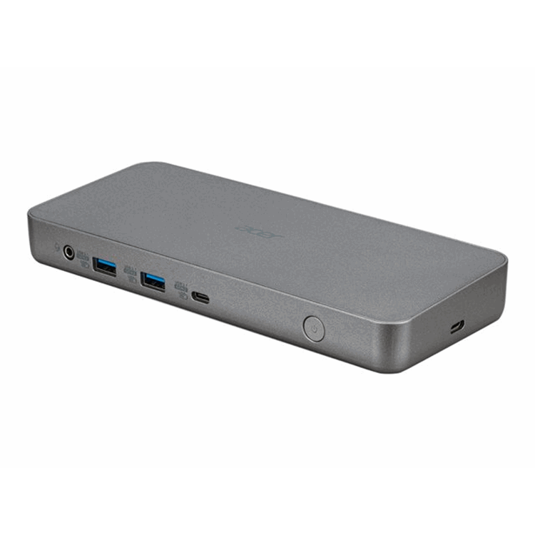 Acer USB Type-C Dock II D501 ADK021 Certified by Works With Chromebook WITH EU POWER CORD (RETAIL Acer USB Type-C Dock II D501 ADK021 Certified by Works With Chromebook WITH EU POWER CORD (RETAIL
