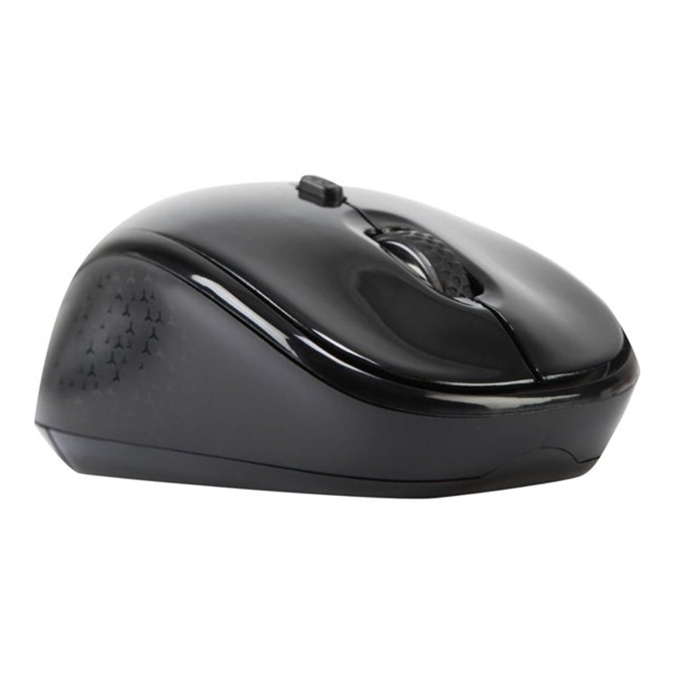 Bluetrace Wireless Mouse Black. Black. Plastic