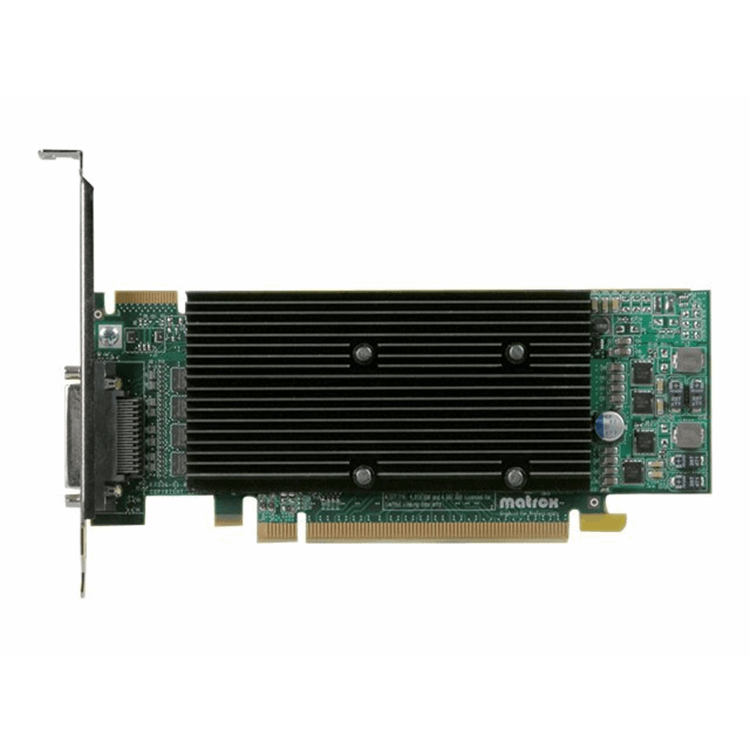 M9140 512MB DDR2 PCIe x16 Low Profile 1xKX-20 to 4xDVI-I - 1920x1200(digital)/1920x1200(analog) fanl