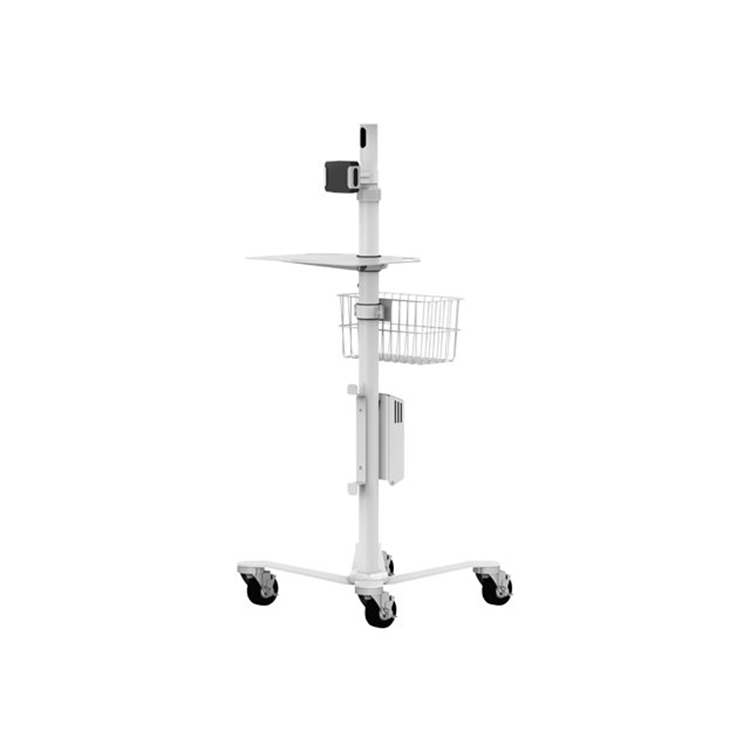 RISE FREEDOM-ROLLING FLOOR POLE STAND WH