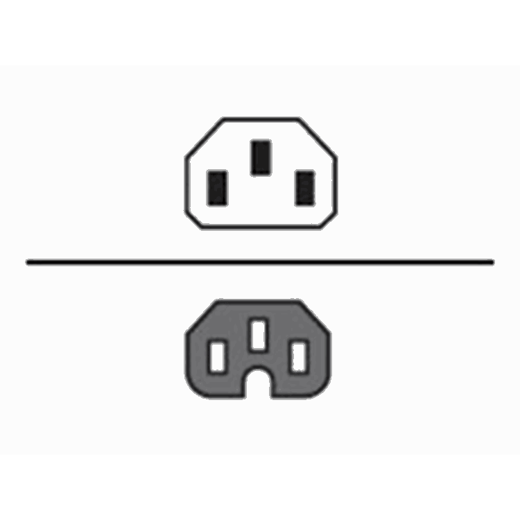 1m PwrCbl PDU t/SwtchIEC C14M-IEC C15F 1m PwrCbl PDU t/SwtchIEC C14M-IEC C15F