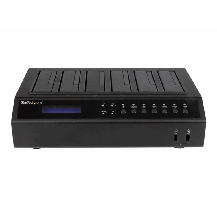 USB 3.0 / eSATA 1:5 HDD Duplicator Dock USB 3.0 / eSATA 1:5 HDD Duplicator Dock