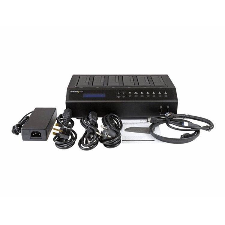 USB 3.0 / eSATA 1:5 HDD Duplicator Dock USB 3.0 / eSATA 1:5 HDD Duplicator Dock