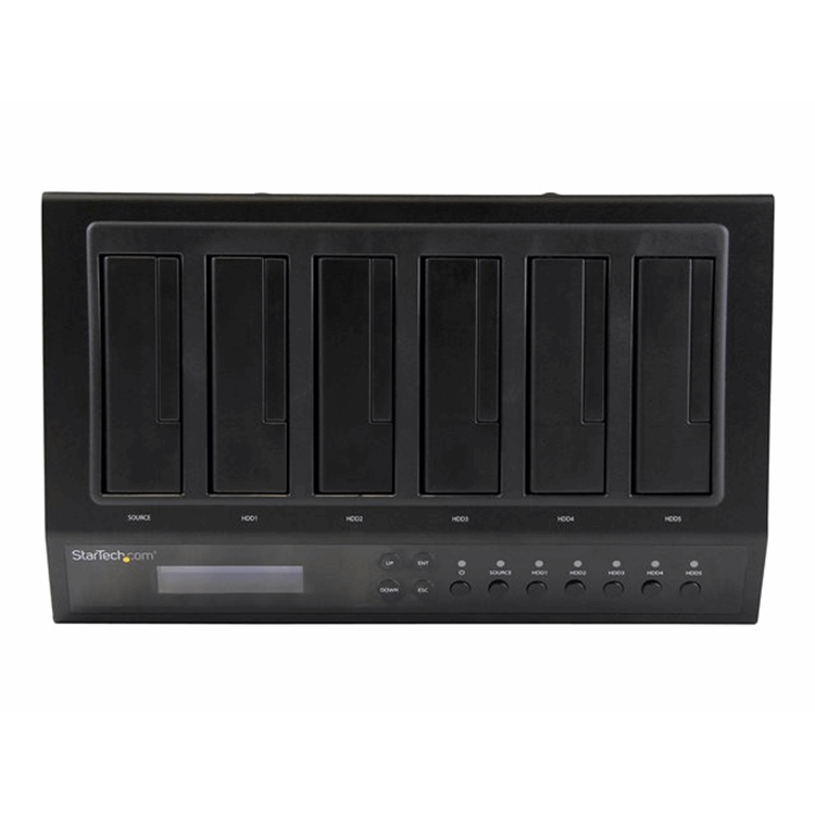 USB 3.0 / eSATA 1:5 HDD Duplicator Dock