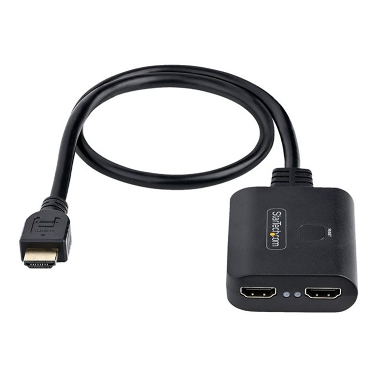 2-Port HDMI Splitter 1 In 2 Out, 4K 60Hz
