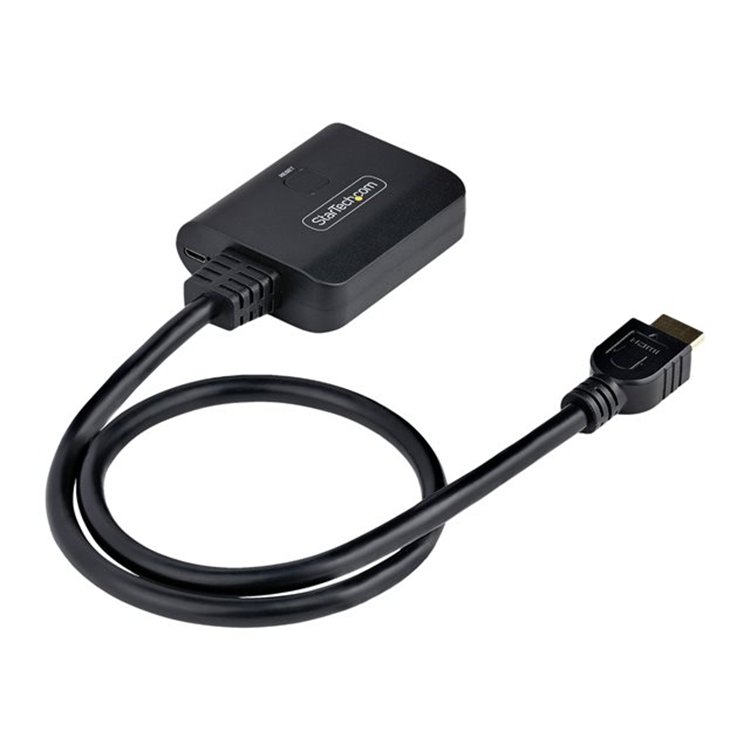 2-Port HDMI Splitter 1 In 2 Out, 4K 60Hz