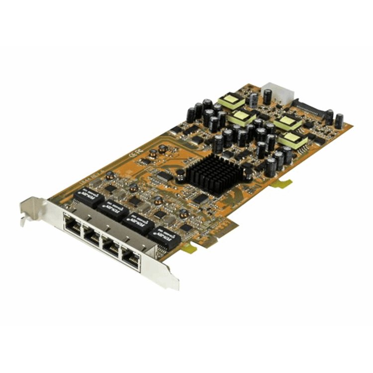 4 Port Gigabit PoE PCIe Network Card 4 Port Gigabit PoE PCIe Network Card