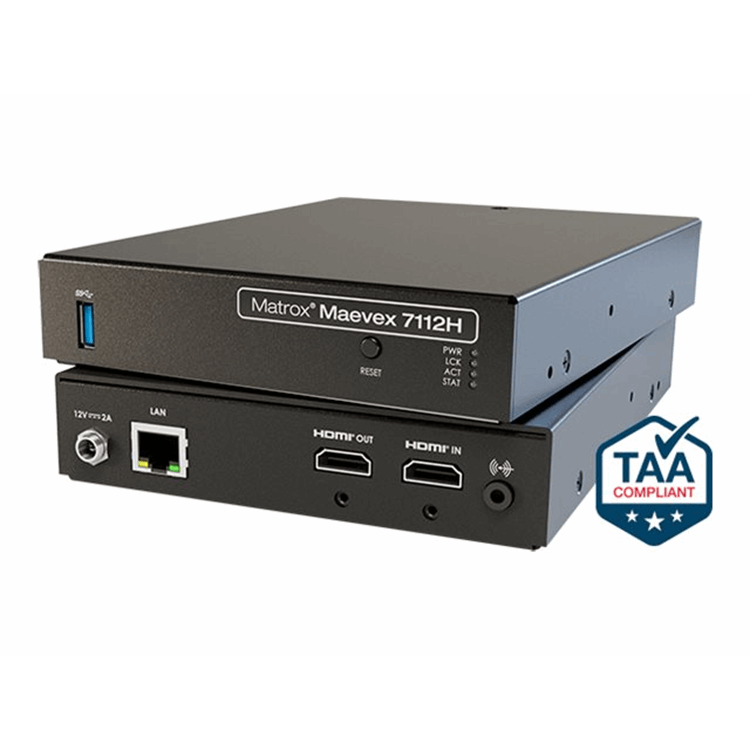 Maevex 7112H H.264/H.265 Encoder