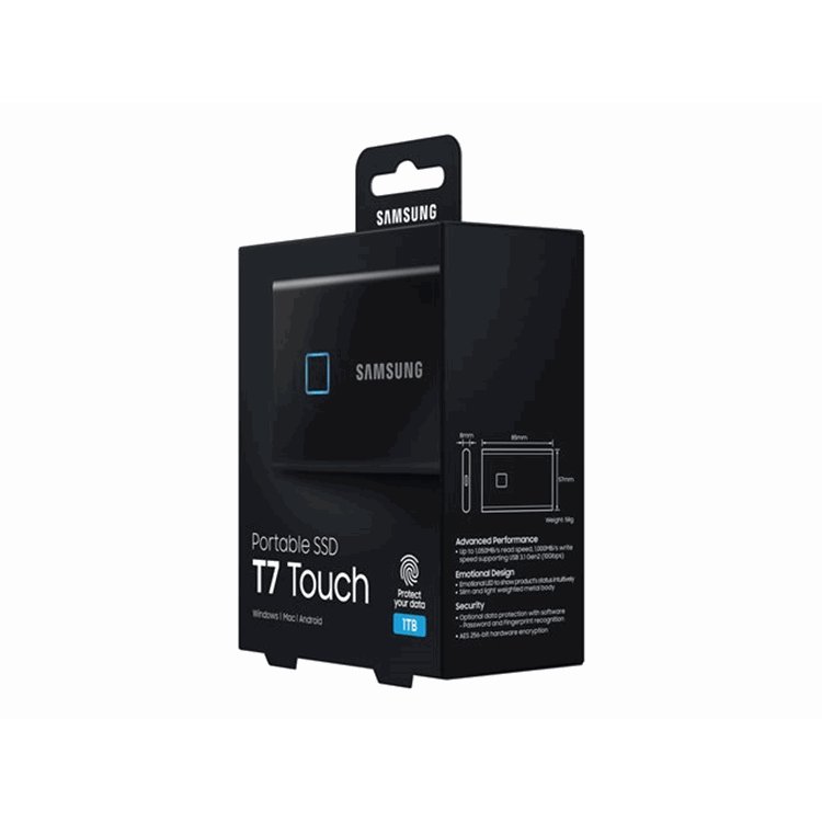 SAMSUNG Portable SSD T7 1TB black SAMSUNG Portable SSD T7 1TB black