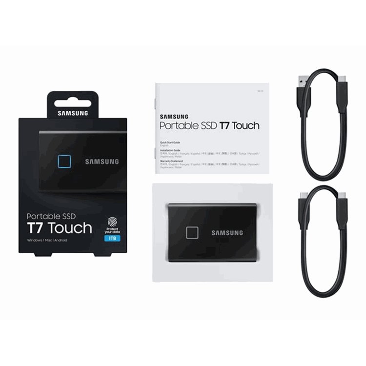 SAMSUNG Portable SSD T7 1TB black SAMSUNG Portable SSD T7 1TB black