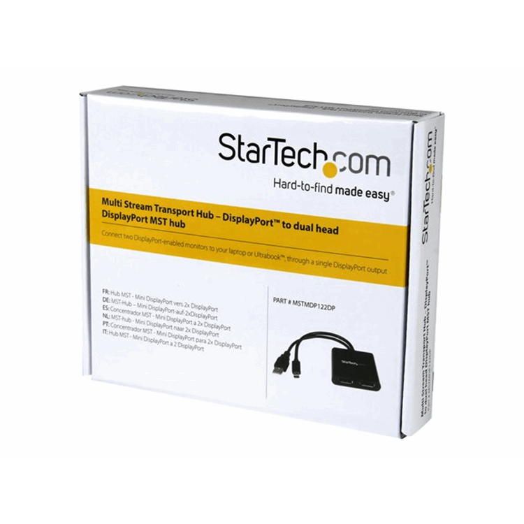 MST Hub - mDP to 2x DisplayPort