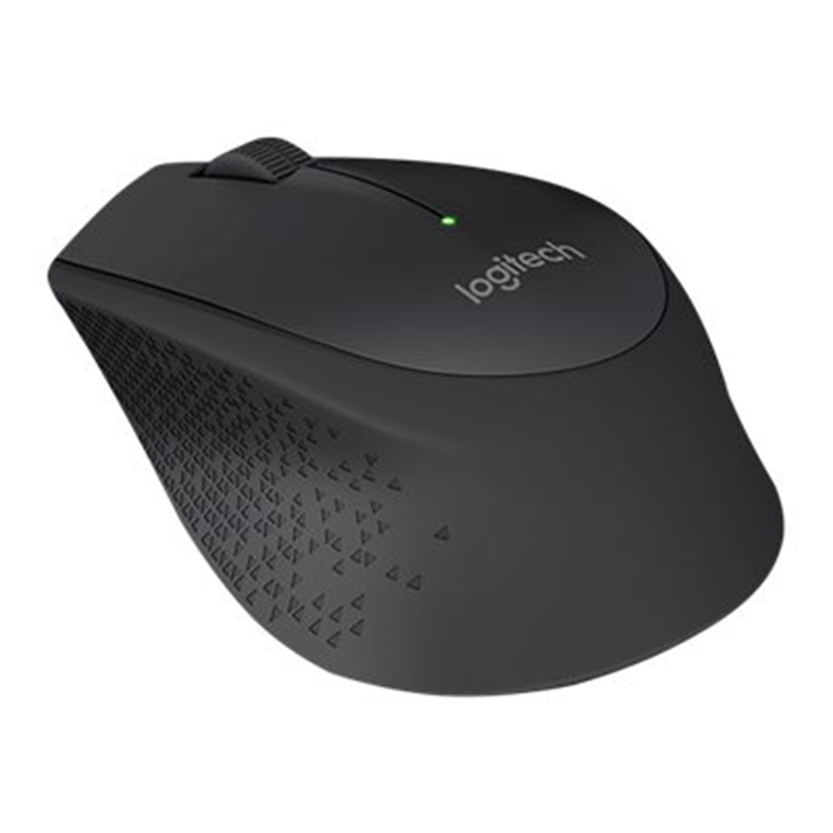 Logitech Wireless Mouse M320 - BLACK - 2.4GHZ - EWR2