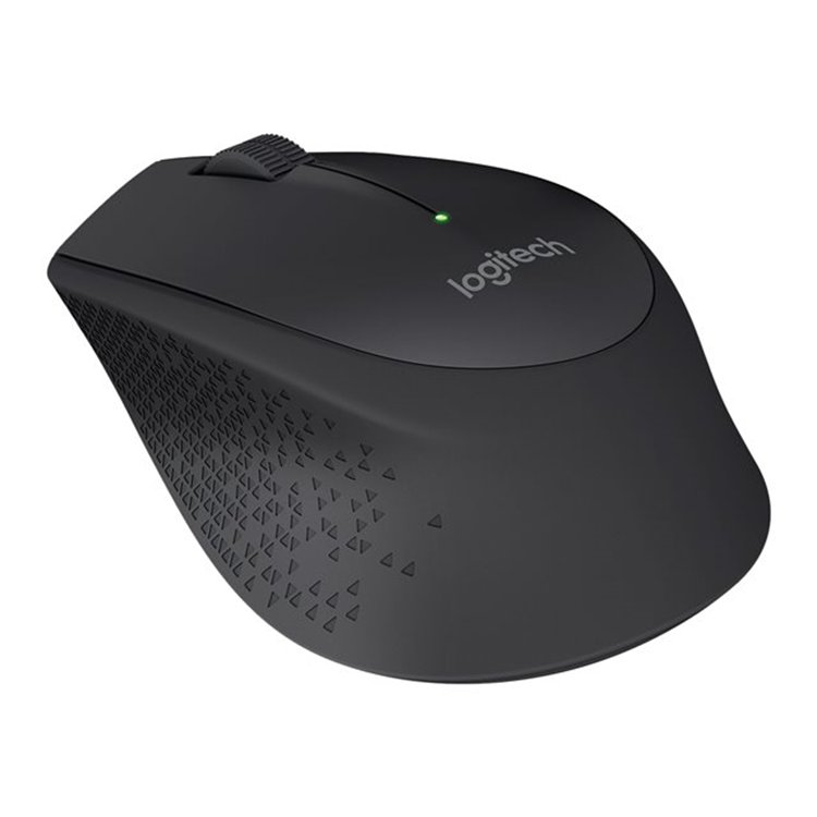 Logitech Wireless Mouse M320 - BLACK - 2.4GHZ - EWR2 Logitech Wireless Mouse M320 - BLACK - 2.4GHZ - EWR2