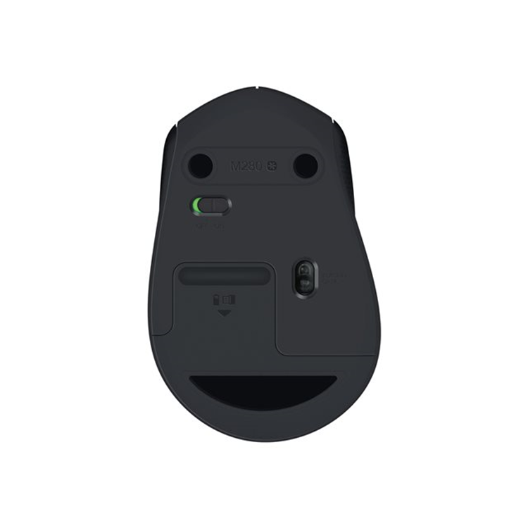 Logitech Wireless Mouse M320 - BLACK - 2.4GHZ - EWR2
