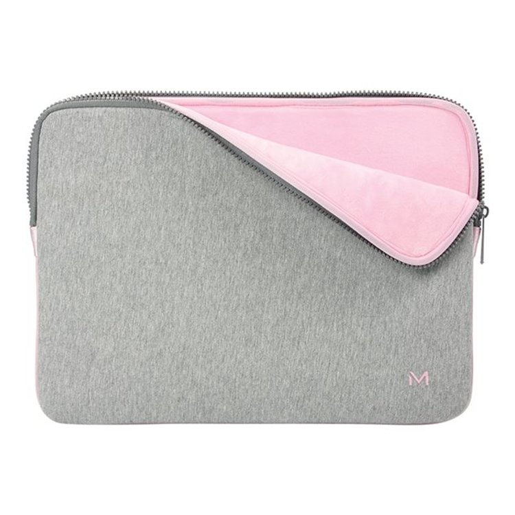 Skin Memory Foam Sleeve 12.5-14i - Greyand Pink