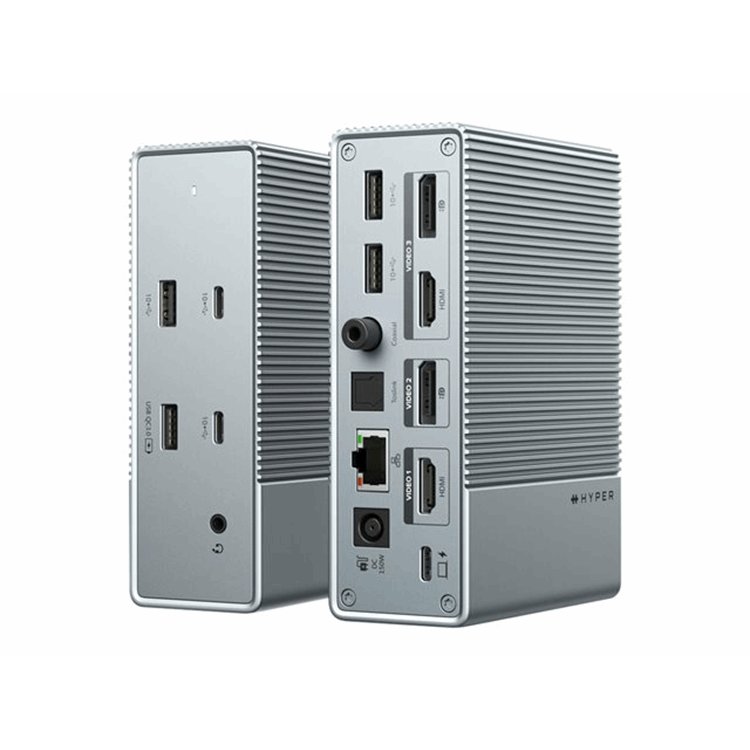 GEN2 15-in-1 USB-C Docking Station Silve GEN2 15-in-1 USB-C Docking Station Silve