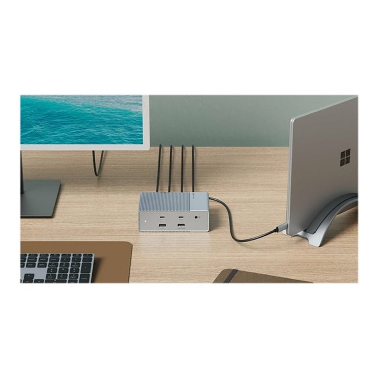 GEN2 15-in-1 USB-C Docking Station Silve GEN2 15-in-1 USB-C Docking Station Silve