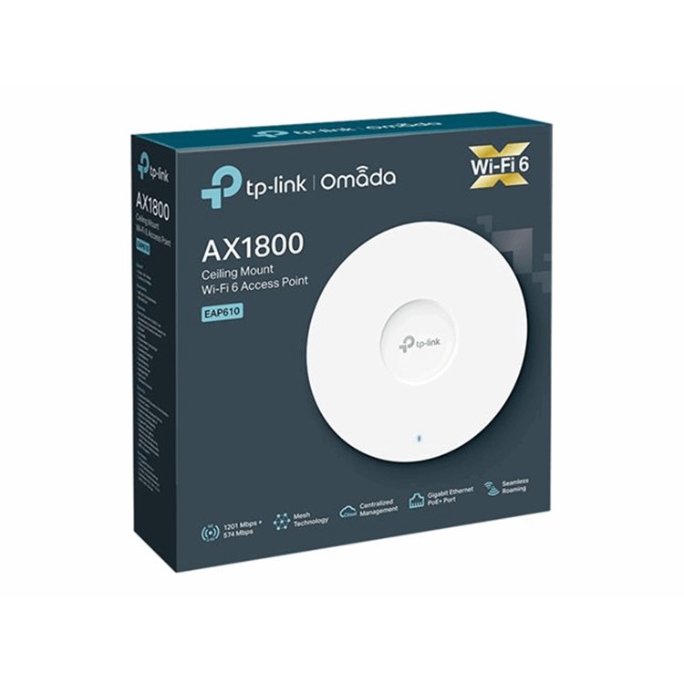 OMADA EAP610 - Acces Point - Dual Band - 2.4Ghz / 5Ghz - cloud-managed OMADA EAP610 - Acces Point - Dual Band - 2.4Ghz / 5Ghz - cloud-managed