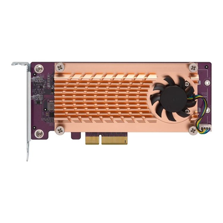 Quad M.2 PCIe SSD expans card