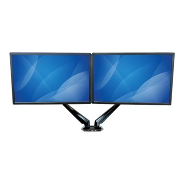 Dual Monitor Mount with 2 Port USB