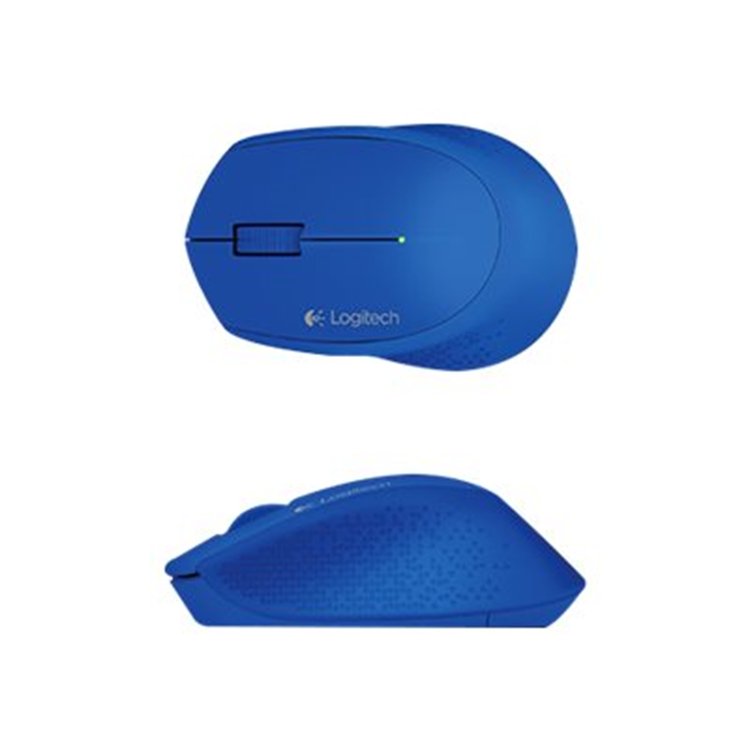 Logitech Wireless Mouse M320 - BLUE - 2.4GHZ - EWR2