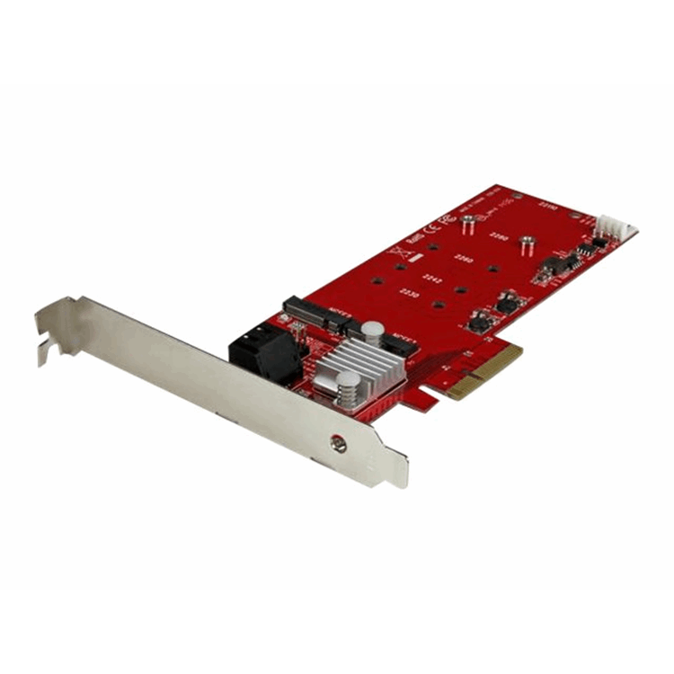 M.2 RAID CONTROLLER CARD + 2X SATA PORTS