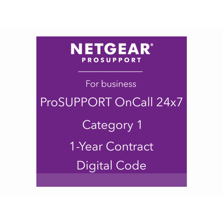 NETGEAR ONCALL 24X7,CATEGORY 1,1 YR