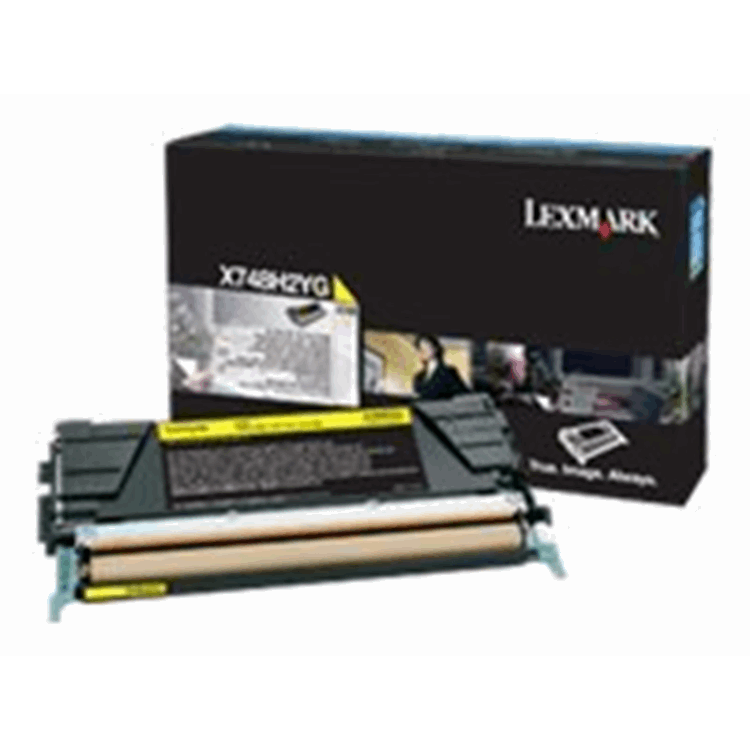 X748 10K Toner Cartridge Yellow