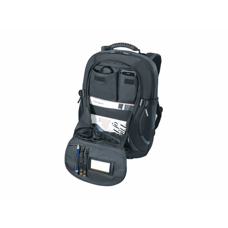 XL NOTEBOOK BACKPAC 17IN BLACK BLUE