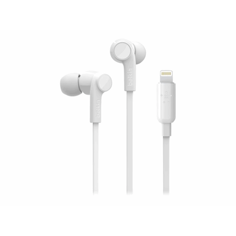 BELKIN Headphones with Lightning white