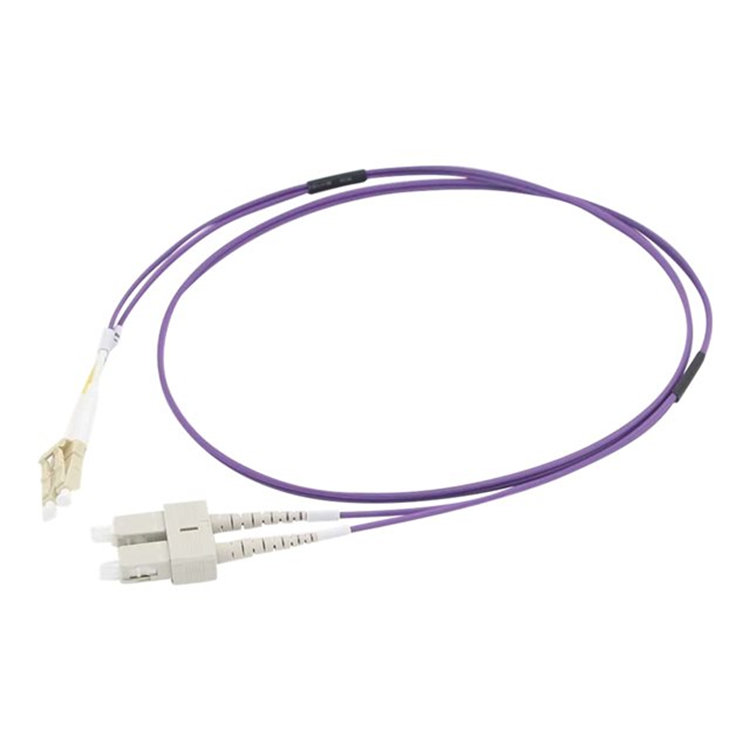 Cbl/15m LC/SC OM4 LSZH Fibre Patch-Viol