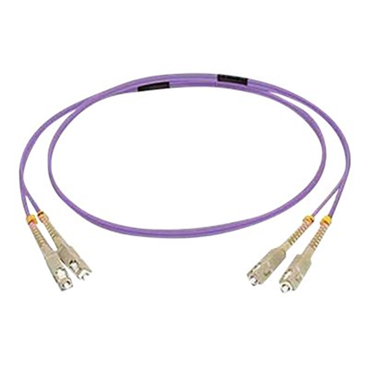 Cbl/20m SC/SC OM4 LSZH Fibre Patch-Viol