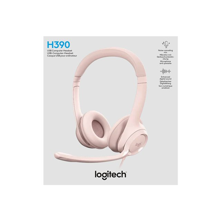 H390 USB Computer Headset -ROSE-EMEA-914