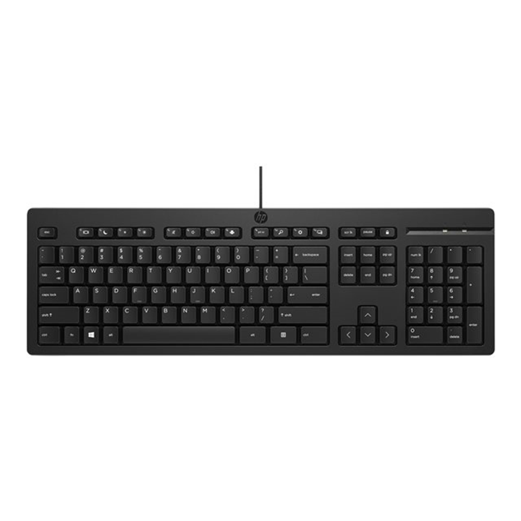 HP 125 USB WD Keyboard (Bulk 12) Europe