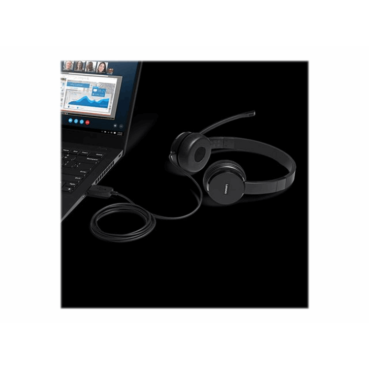 Lenovo 100 Stereo USB Headset