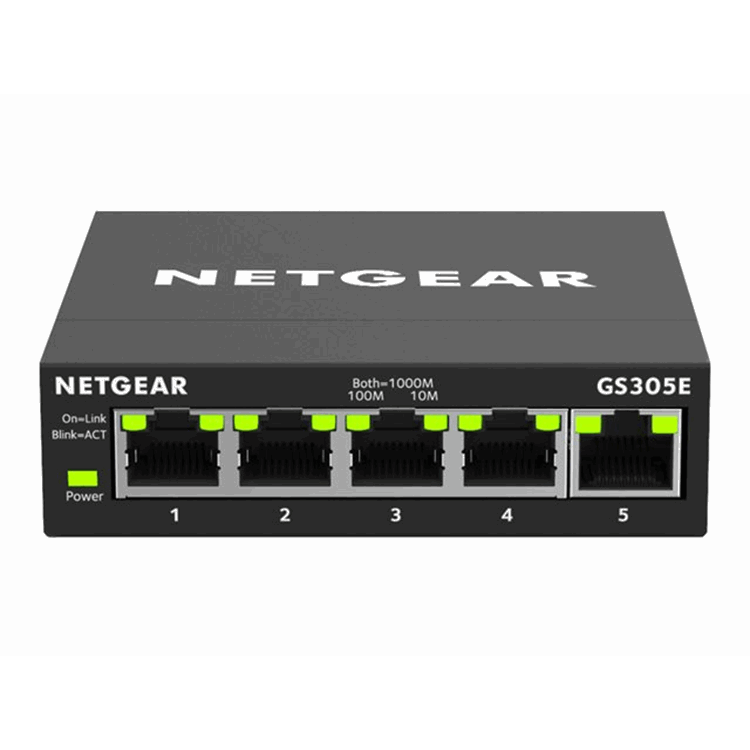 NETGEAR 5-Port GB Smart Man. Plus Switch