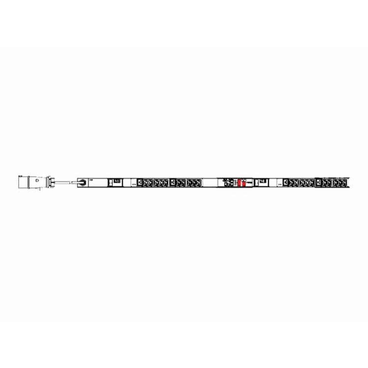 PDU 1PH 230V/32A 20XC13+4XC19S. 1 stk