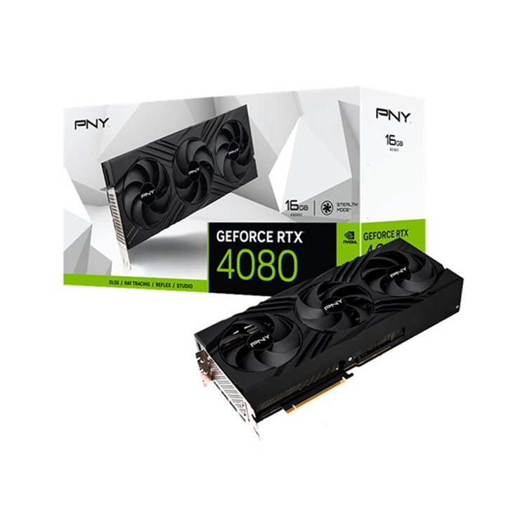 PNY GeForce RTX 4080 16GB VERTO Triple