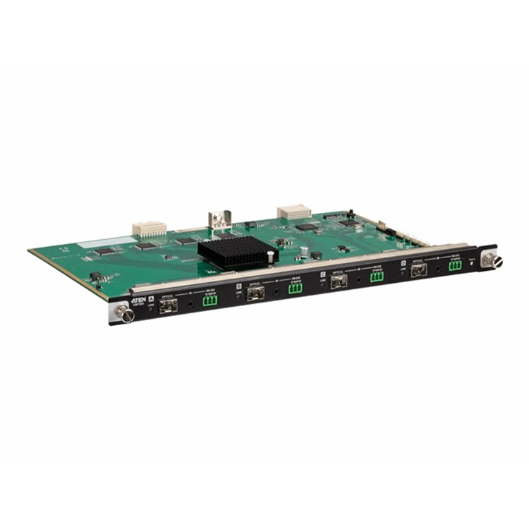 [PREMIUM] Aten 4-Port 4K 10G Optical Input Board (4096 x 2160 up to 300m  MM) with IR / RS-232 Pass-