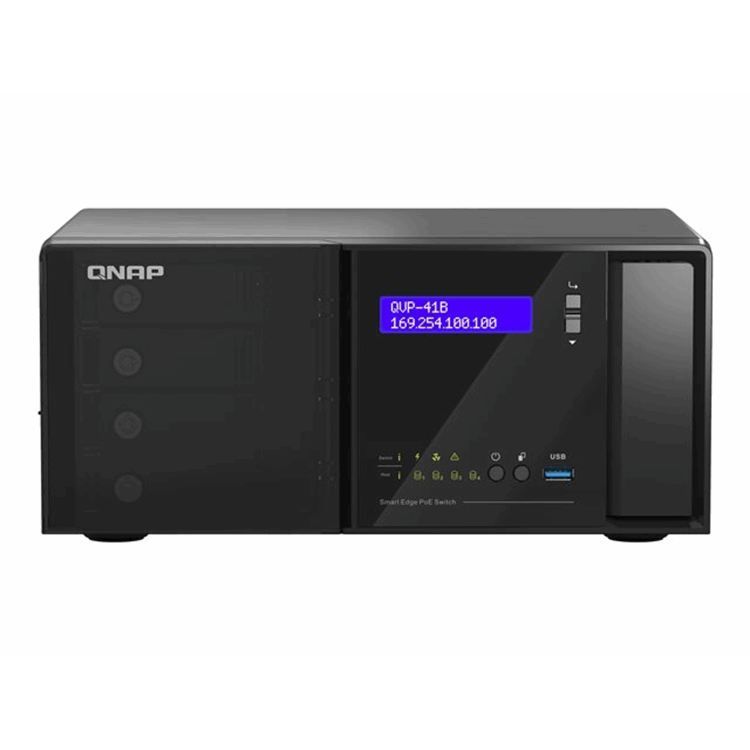 QNAP QVP-41B-8G-P Surveillance NAS J4125