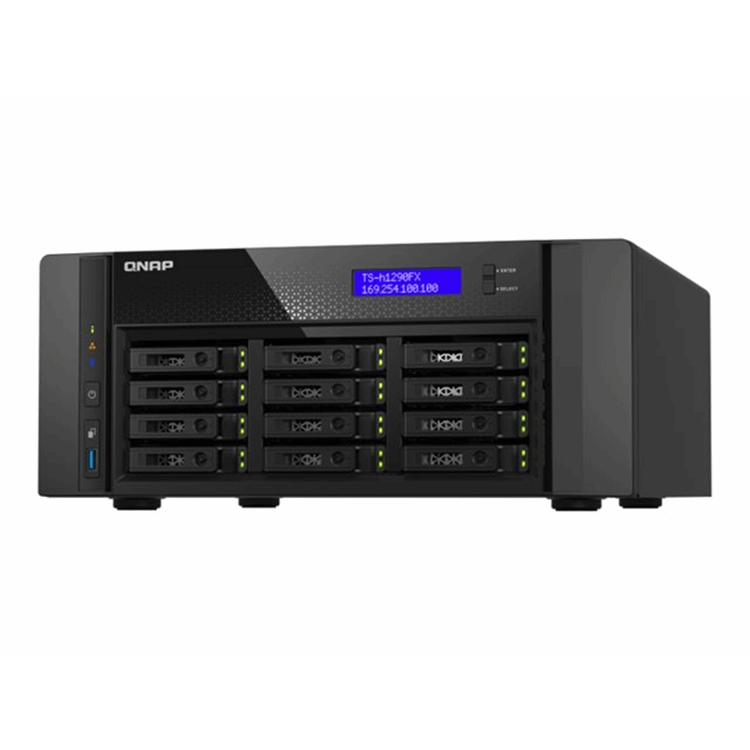 QNAP TS-h1290FX-7232P-64G 12 Bay U.2