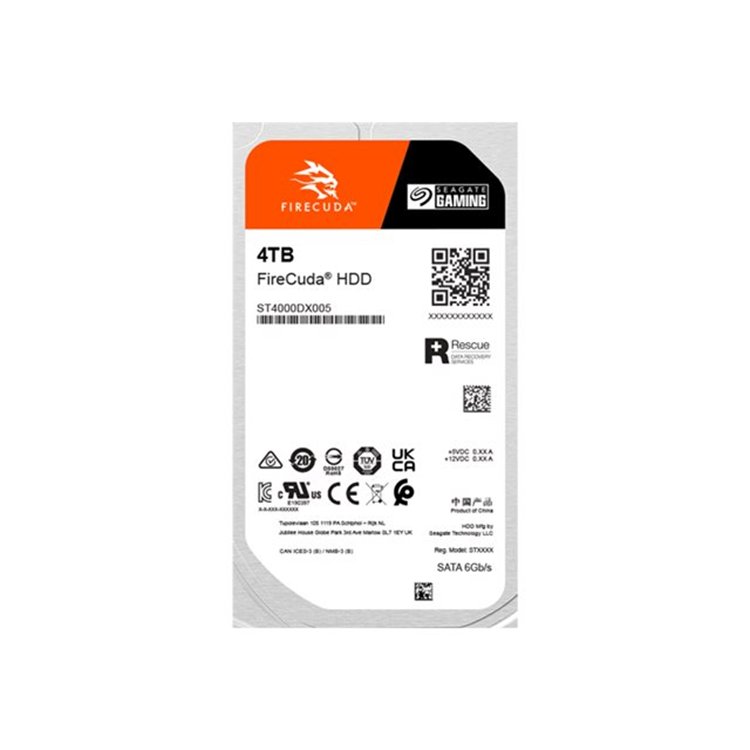 Seagate FireCuda 3.5 Int HDD 4TB