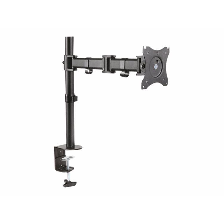 Single Monitor Desk Clamp Mount, 15-27",