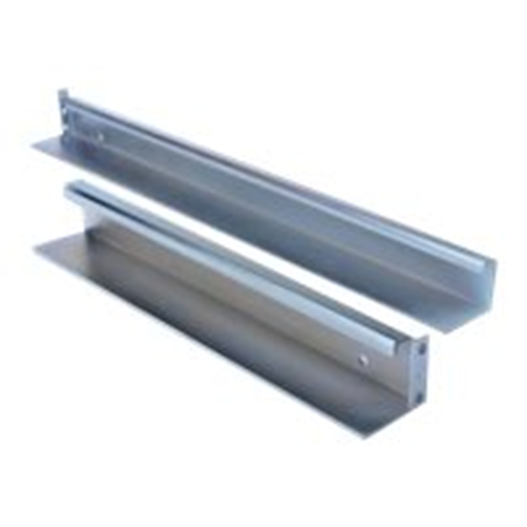 Slide rails, L shape, for 800-1000 mm de