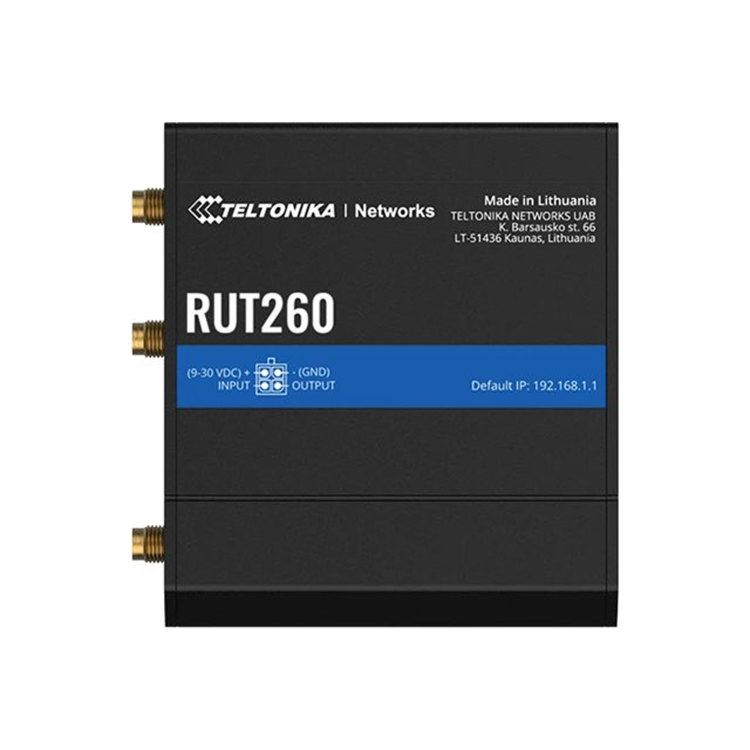 TELTONIKA RUT260 4G Industry Router TELTONIKA RUT260 4G Industry Router