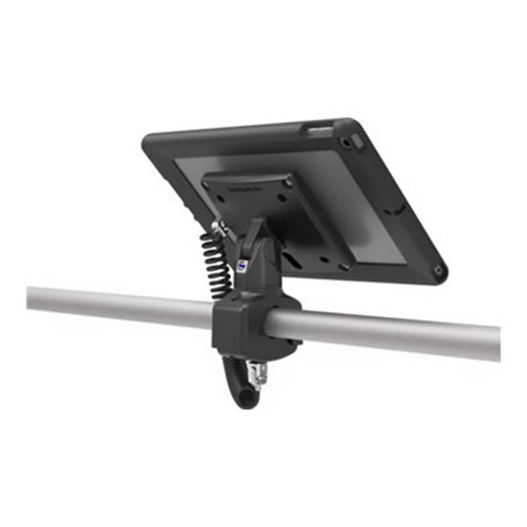 Universal Tablet Magnetic Rail Mount Bla