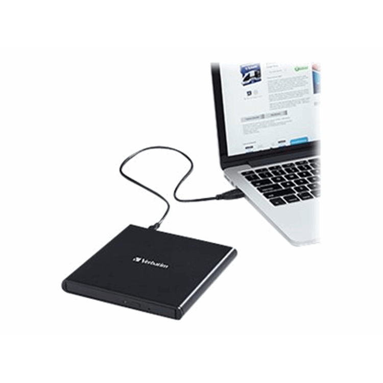 Verbatim External Slimline CD/DVD Write