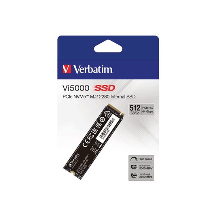 VI5000 PCIE4 NVME M.2 SSD 512GB