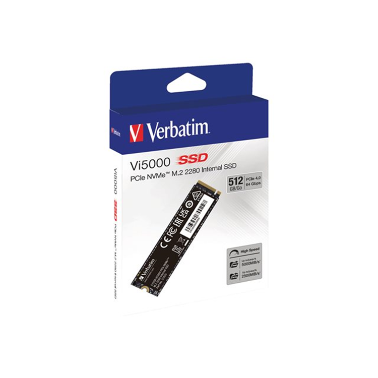 VI5000 PCIE4 NVME M.2 SSD 512GB