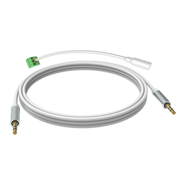 VISION 10m White 3.5mm Minijack cable